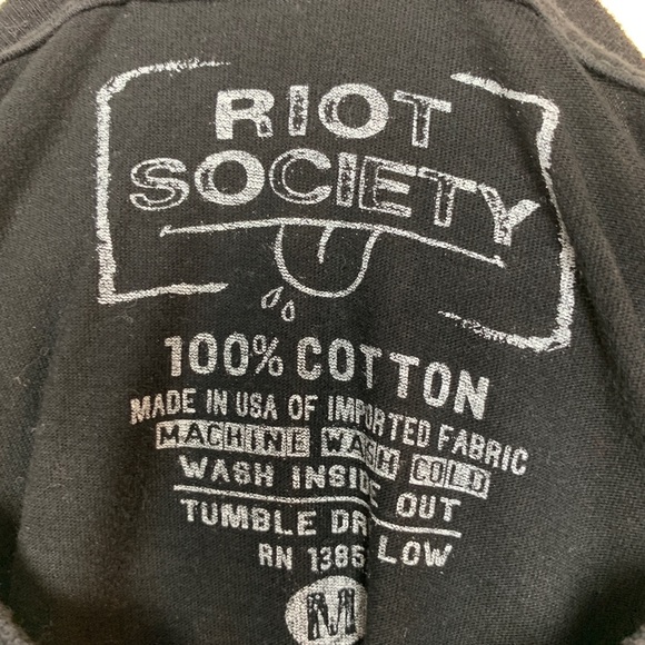 Riot Society California Republic Logo Graphic Tee Shirt Men’s Size Medium - Picture 2 of 3